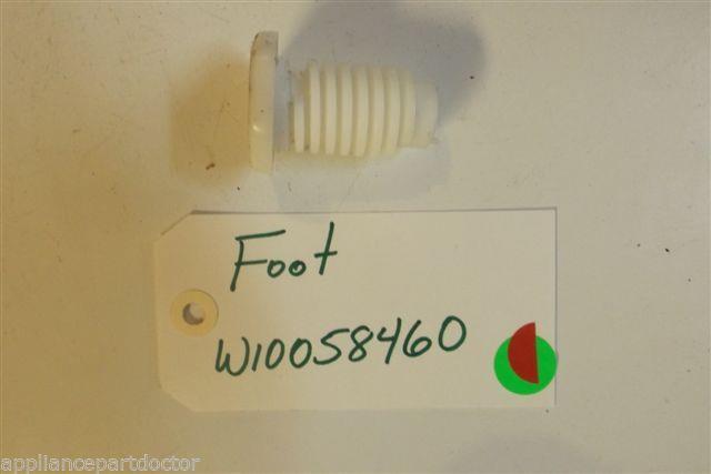 KITCHENAID STOVE W10058460 Foot USED PART KITCHENAID STOVE W10058460 Foot USED PART